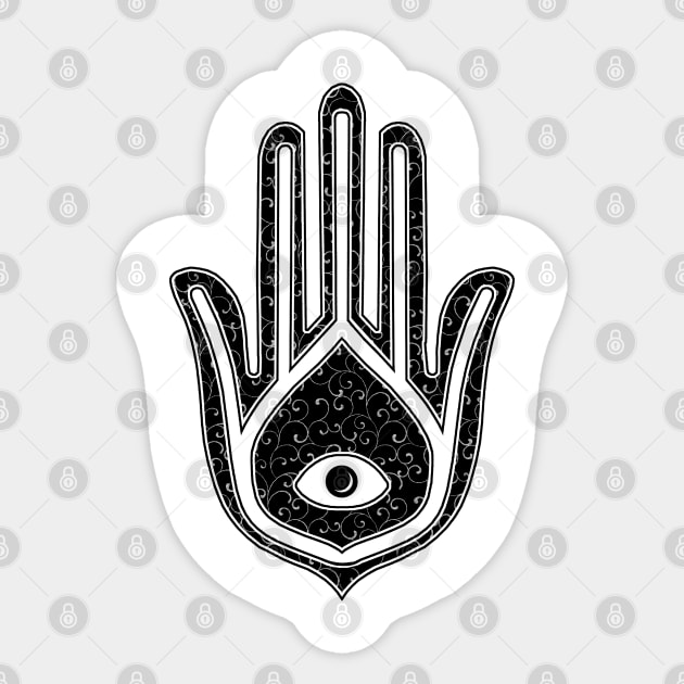 Floral Hamsa Sticker by GAz